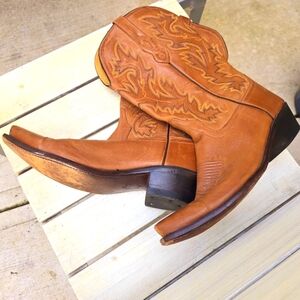 Vintage Old West cowboy boots, size 11